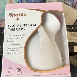 SpaLife Facial Steam Therapy - White Nano Steam Facial Steamer